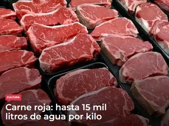 Image from Meganoticias: 🥩 🚨 Reducir el consumo de carne de res no es solo una decisión alime...