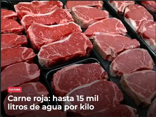 Image from Meganoticias: 🐂🐄Reducir el consumo de carne roja, especialmente de res, no solo es...