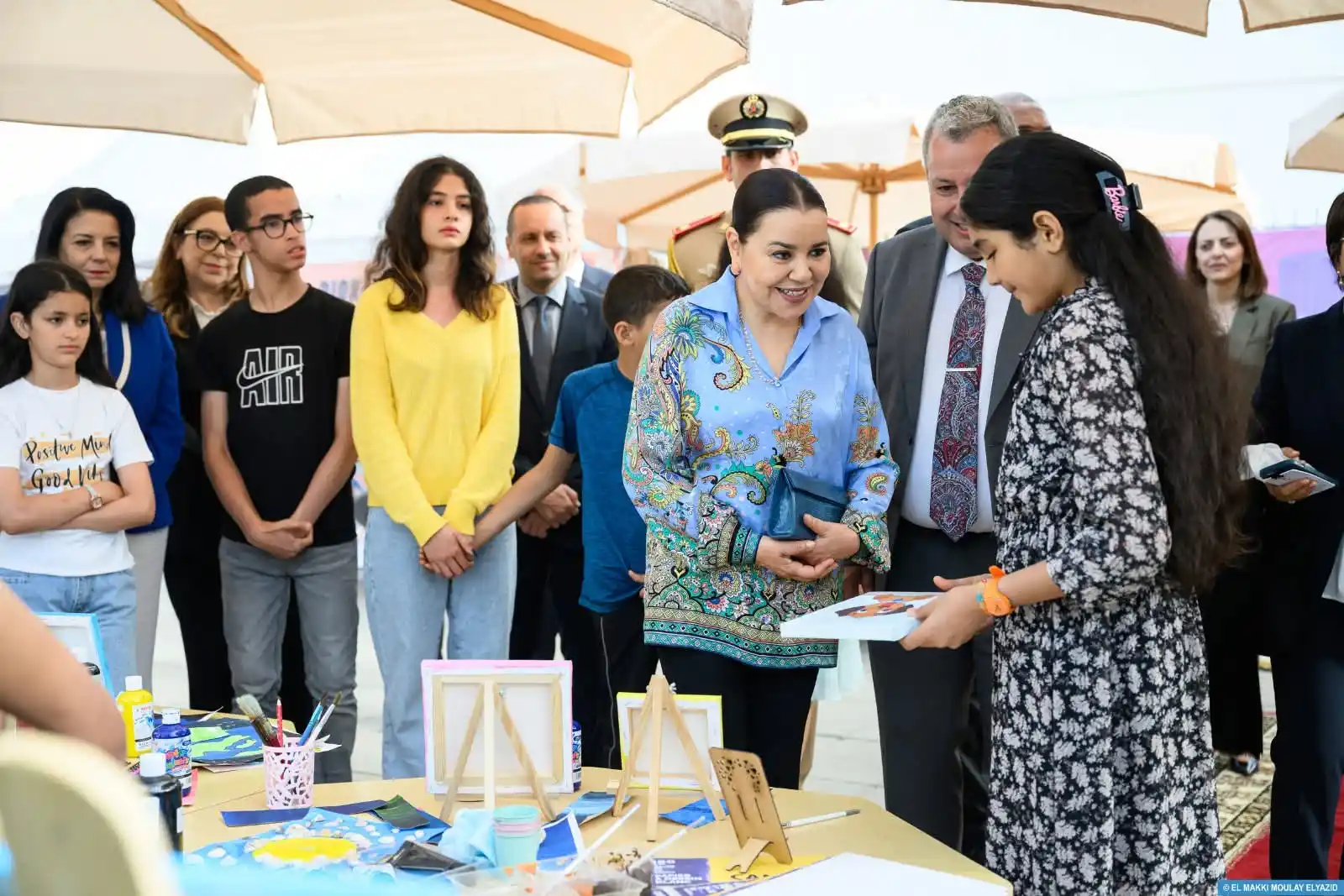 Image from msps_gov_ma: صاحبة السمو الملكي الأميرة للا أسماء تترأس حفل نهاية السنة الدراسية لم...