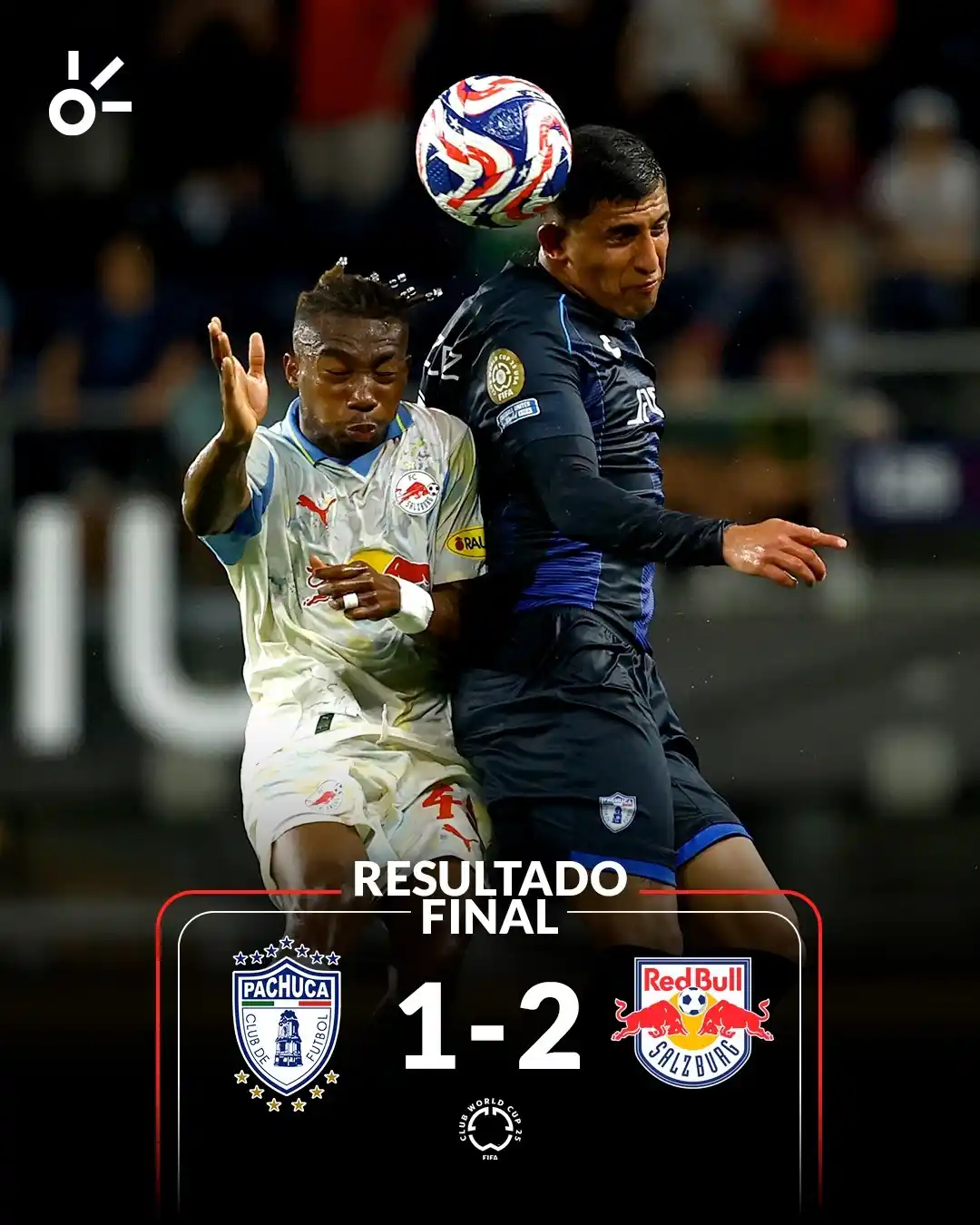 Image from Claro Sports: ¡SE QUEDARON CERCA LOS TUZOS!😪 Pachuca debutó en el Mundial de Clube...