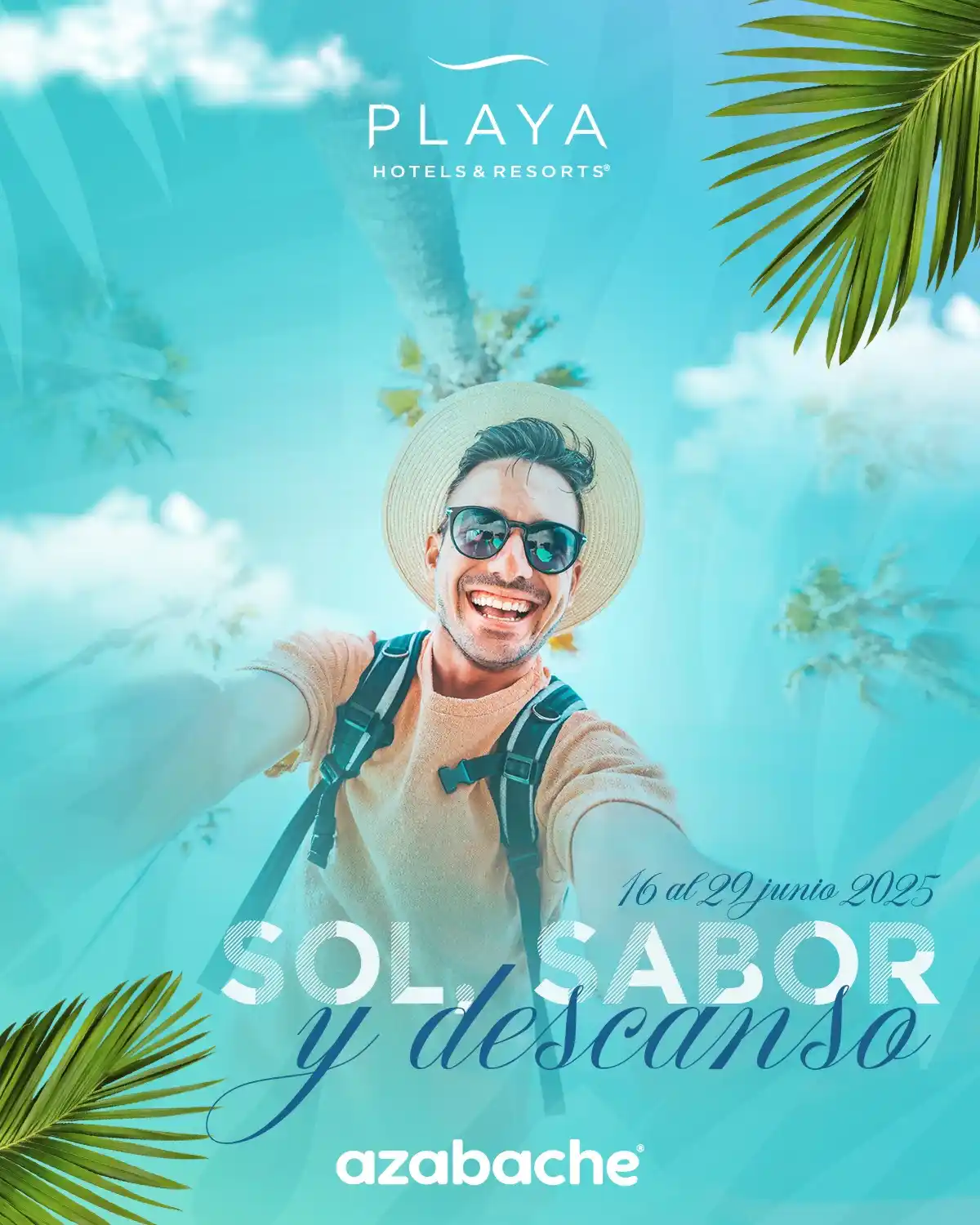 Image from Azabache México: ☀️ Sol, sabor y descanso... todo en un solo lugar 🌴🍹 Con *Playa Reso...