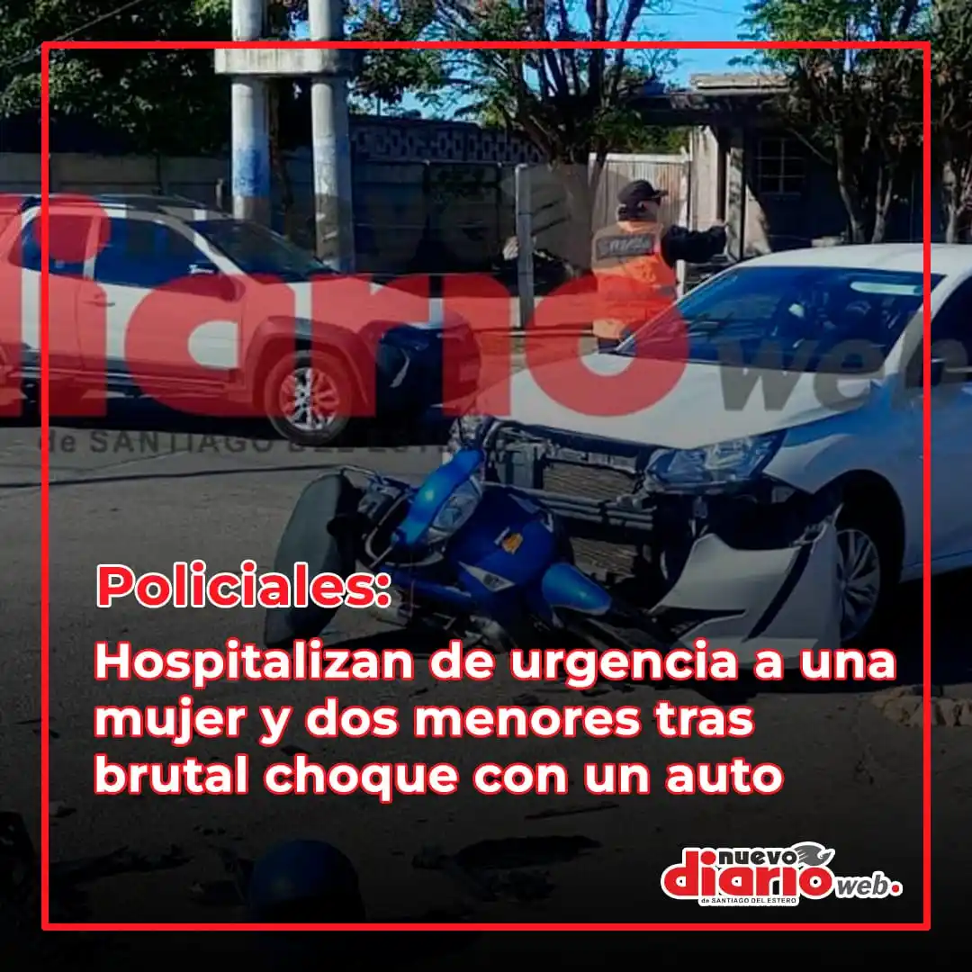 Image from Nuevo Diario 📲: 🚨 Sucedió en Avenida del Libertador e Islas Malvinas. La conductora d...