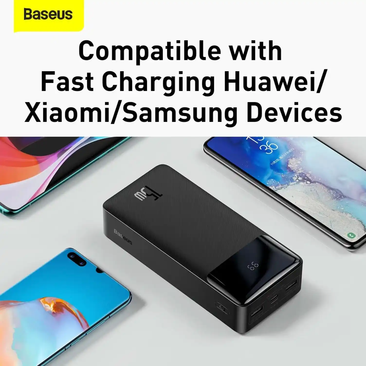 Image from Ofertas Thalisson Tt Tech 💸: 🔋🔋 *TOP DEMAIS: PowerBank 30.000 mAh da BASEUS!!! Essa é TOP pra ter...