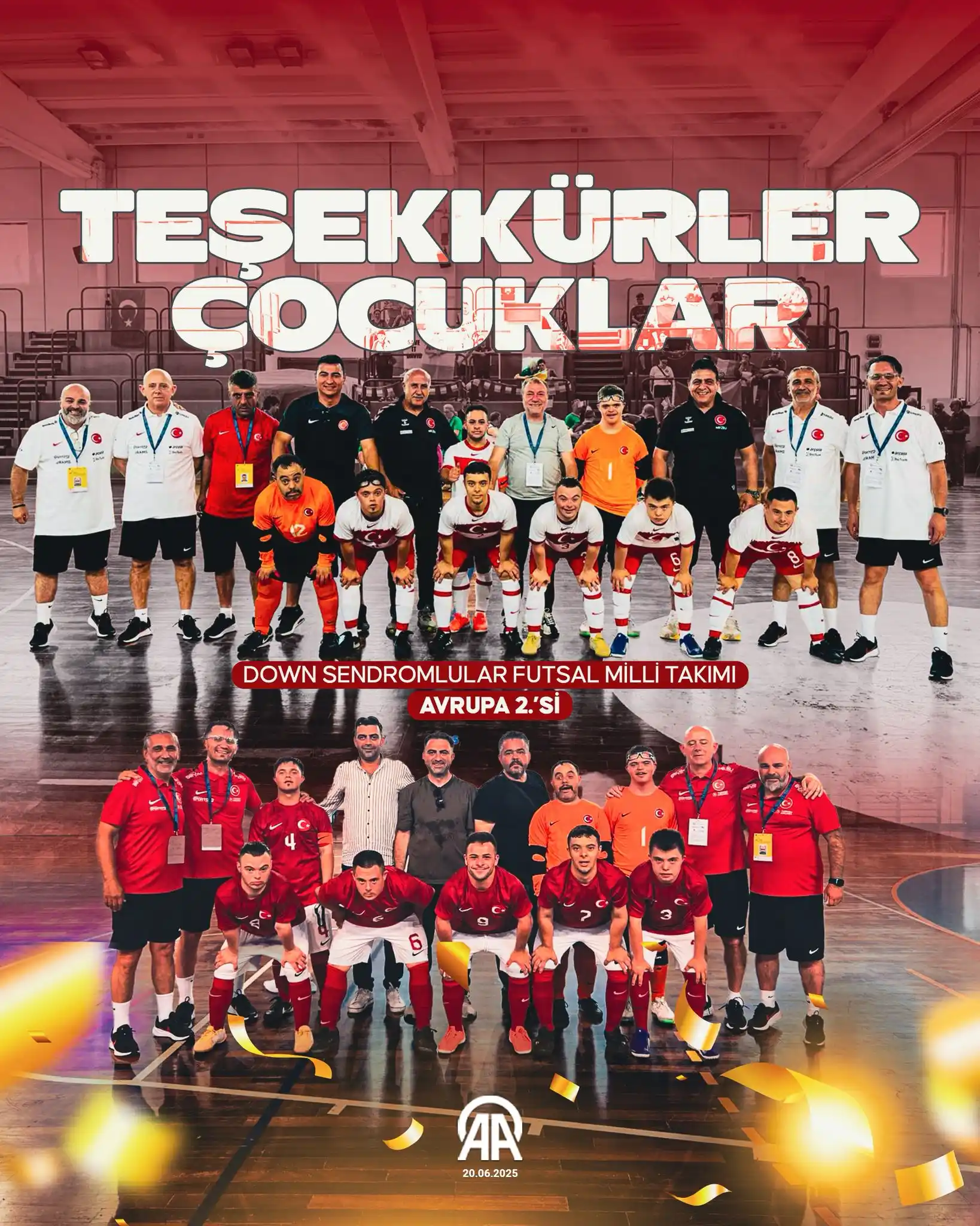 Image from AA Spor: 🇹🇷 TEŞEKKÜRLER ÇOCUKLAR! İtalya'da düzenlenen Uluslararası Açık Avr...