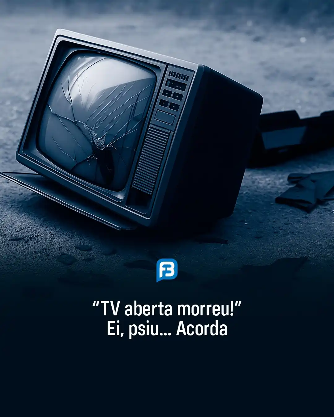 Image from Fala Barreiras, Portal de Notícias: *“TV ABERTA MORREU!” EI, PSIU… ACORDA* _TV aberta lidera audiência nac...