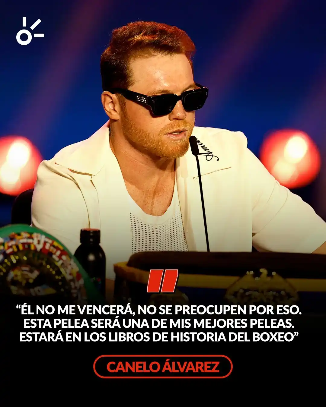 Image from Claro Sports: 🔥🥊 UNA ADVERTENCIA PARA CRAWFORD   Canelo Álvarez y Terrance Crawfor...