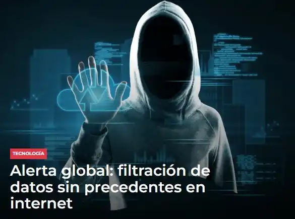 Image from Meganoticias: 💻 🔒 Una de las mayores filtraciones de datos en la historia digital ...