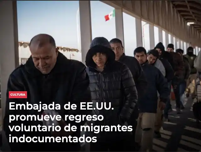 Image from Meganoticias: 👥🇺🇸 El Gobierno estadounidense lanzó una campaña en redes sociales ...