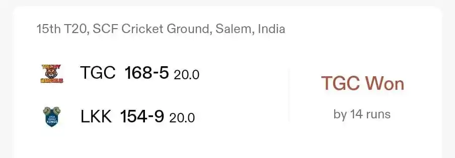 Image from ASHWAMEGH❤️👍: 100 percent accuracy in tnpl...ek or shandar jackpot..Aaj k liye ready...