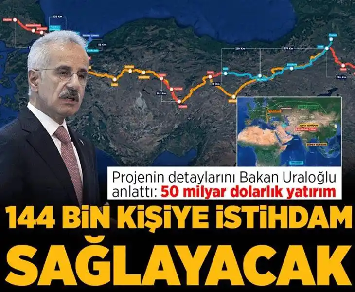 Image from Milliyet: 144 bin kişiye istihdam sağlayacak! Projenin detaylarını Bakan Uraloğl...