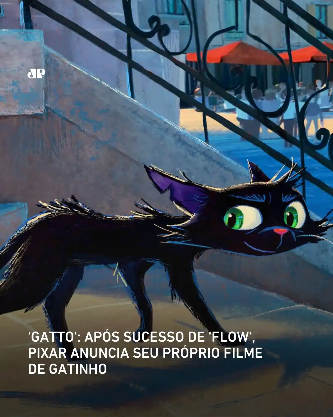 Image from Jovem Pan Entretenimento: A Pixar anunciou nesta sexta-feira (13) o lançamento de ‘Gatto’, sua n...