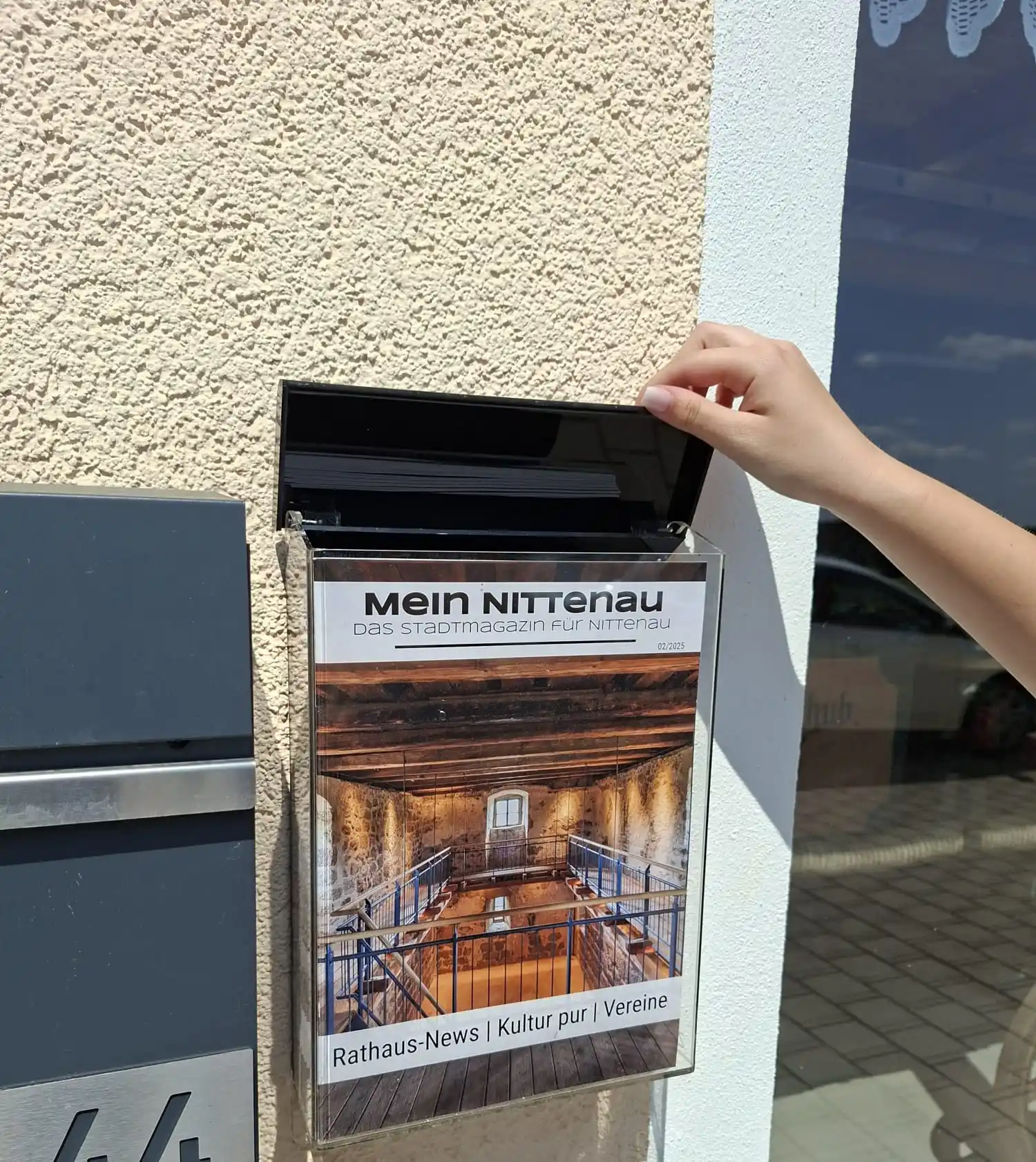 Image from Stadt Nittenau: Ab sofort gibt's unser "Mein Nittenau" wieder an den bekannten Auslage...