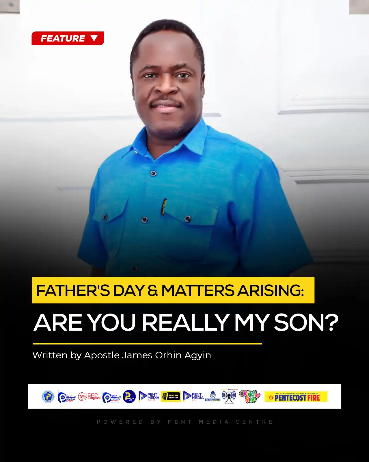 Image from THE CHURCH OF PENTECOST: 🗣️ Apostle James Agyin writes 🔽 'Man was created by God in His own ...