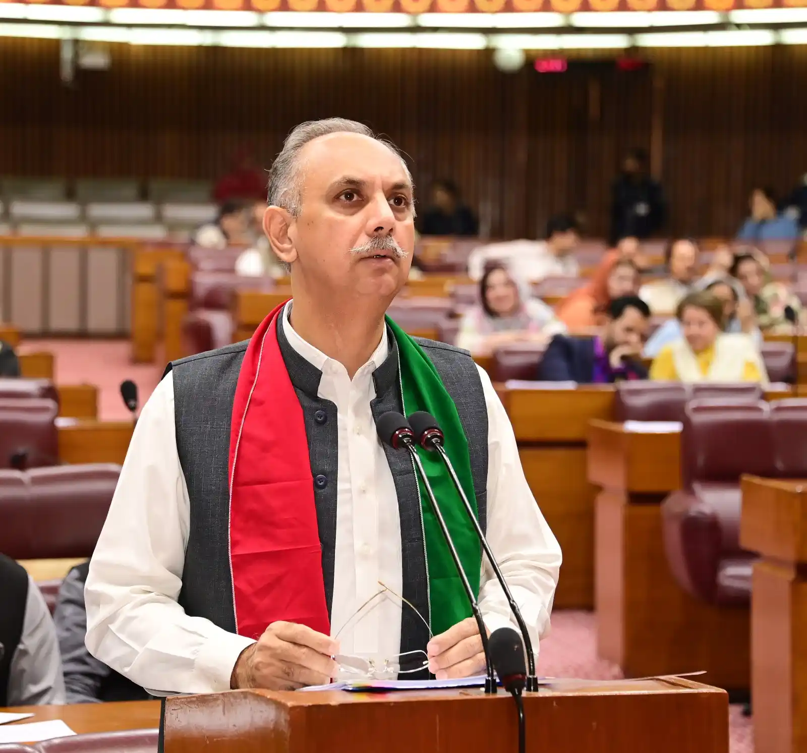 Omar Ayub Khan Haripur post