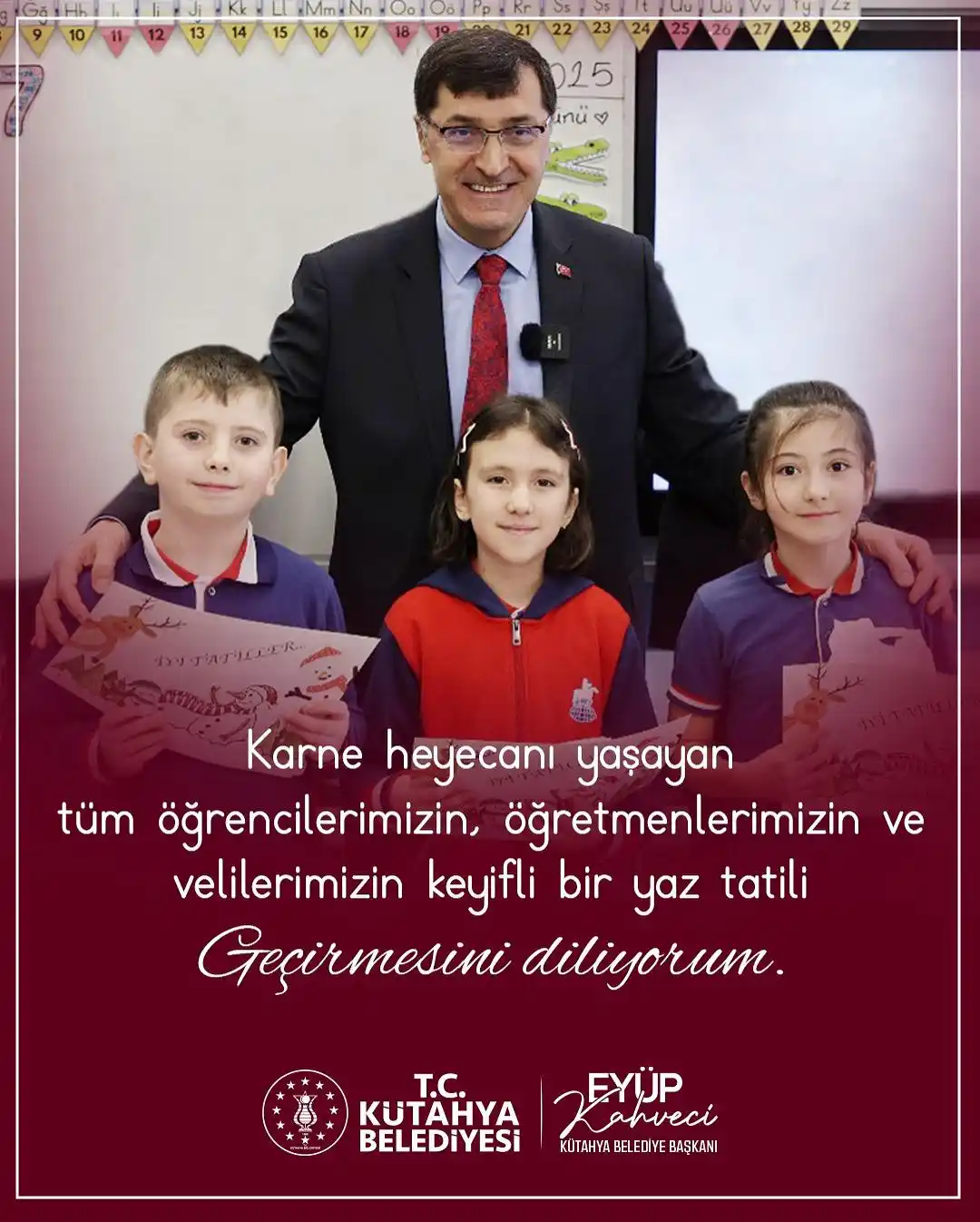 Image from T.C. Kütahya Belediyesi: 📢 Bir dönemin emeğini, sabrını ve gayretini taçlandırma günü… ✨ Kıyme...