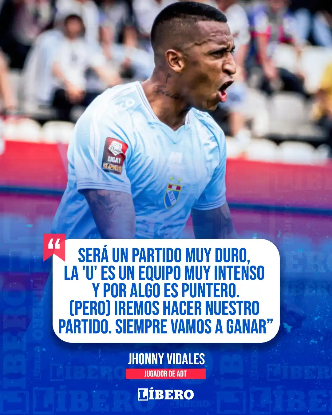 Image from Líbero: ¡𝐂𝐀𝐋𝐈𝐄𝐍𝐓𝐀 𝐋𝐀 𝐏𝐑𝐄𝐕𝐈𝐀! 🔥  Jhonny Vidales admitió que el...