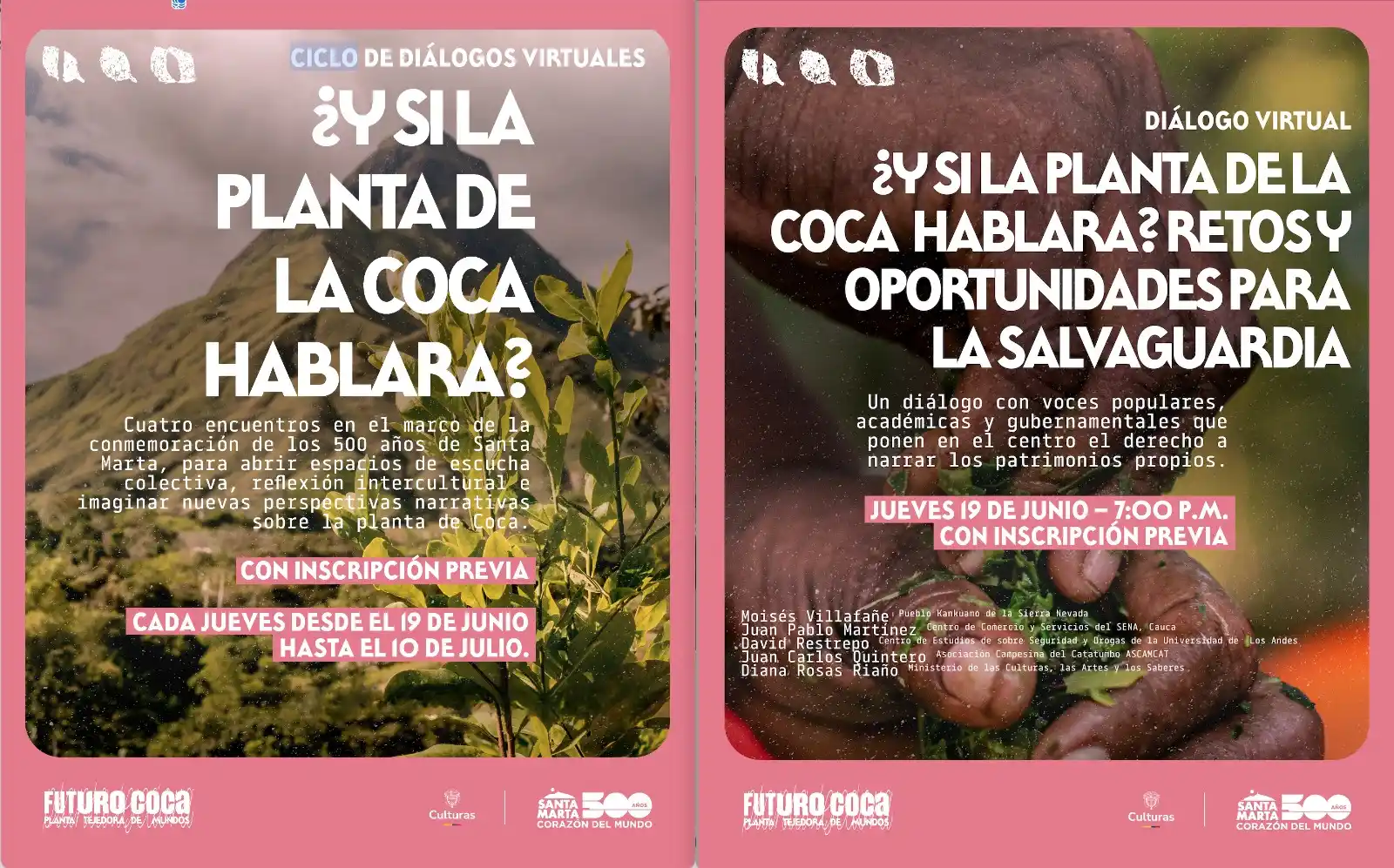 Image from Ministerio de las Culturas, las Artes y los Saberes de Colombia: Como parte de la conmemoración de los 500 años de Santa Marta, junto a...