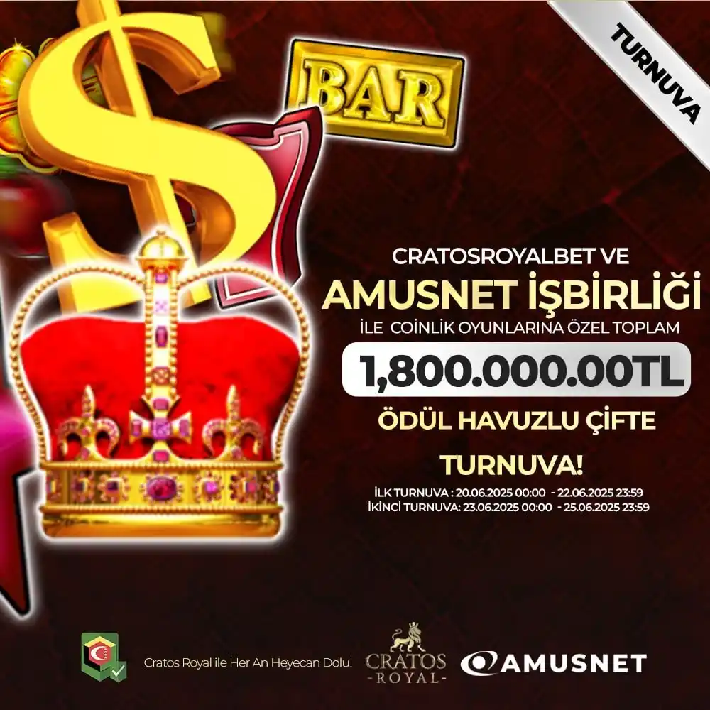 Image from CratosRoyal Resmi: *DEV TURNUVA EGT AMUSNET* 🌩 *Amusnet sağlayı...