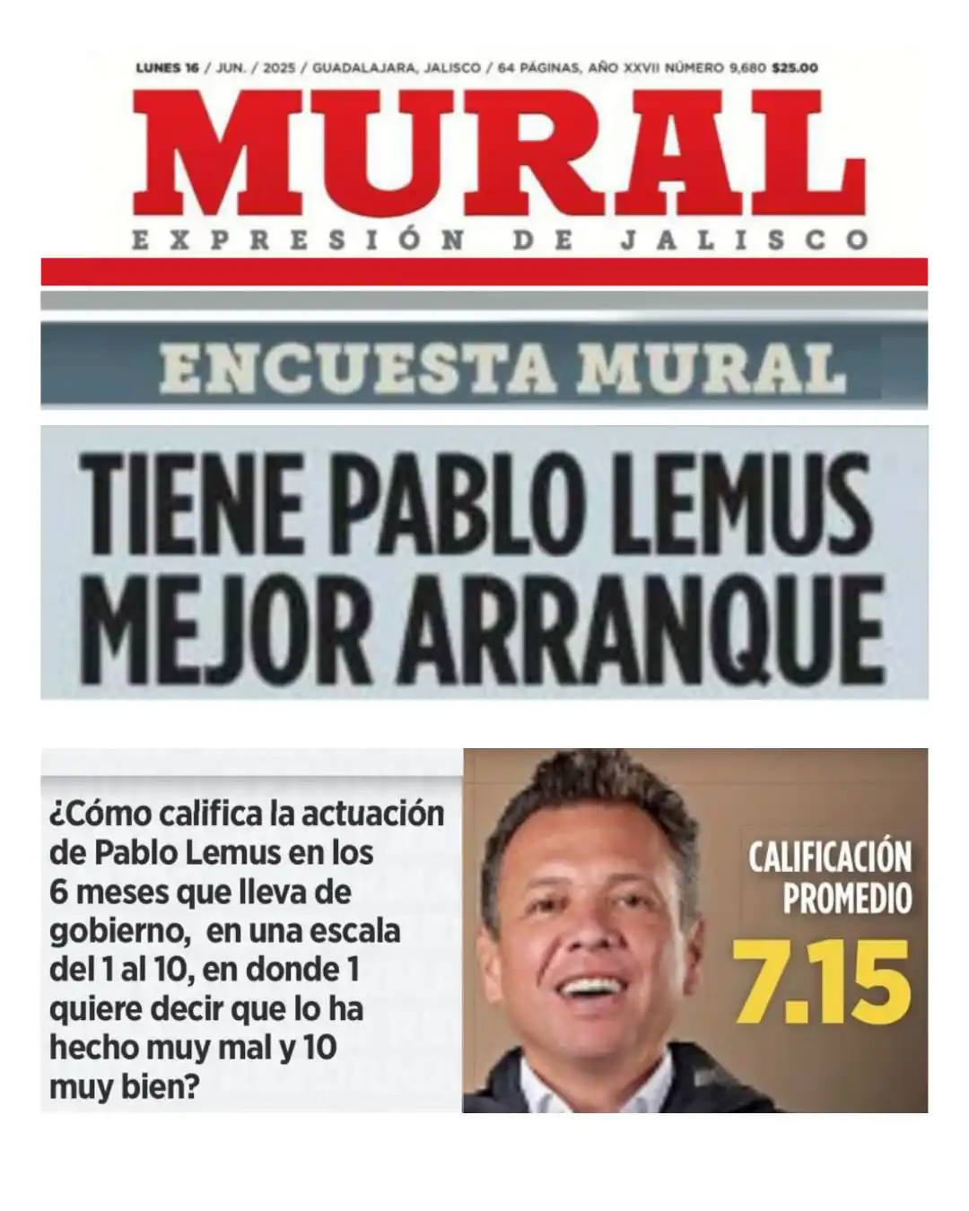 Image from Verónica Delgadillo: En 6 meses, nuestro gobernador Pablo Lemus Navarro ha demostrado lo qu...
