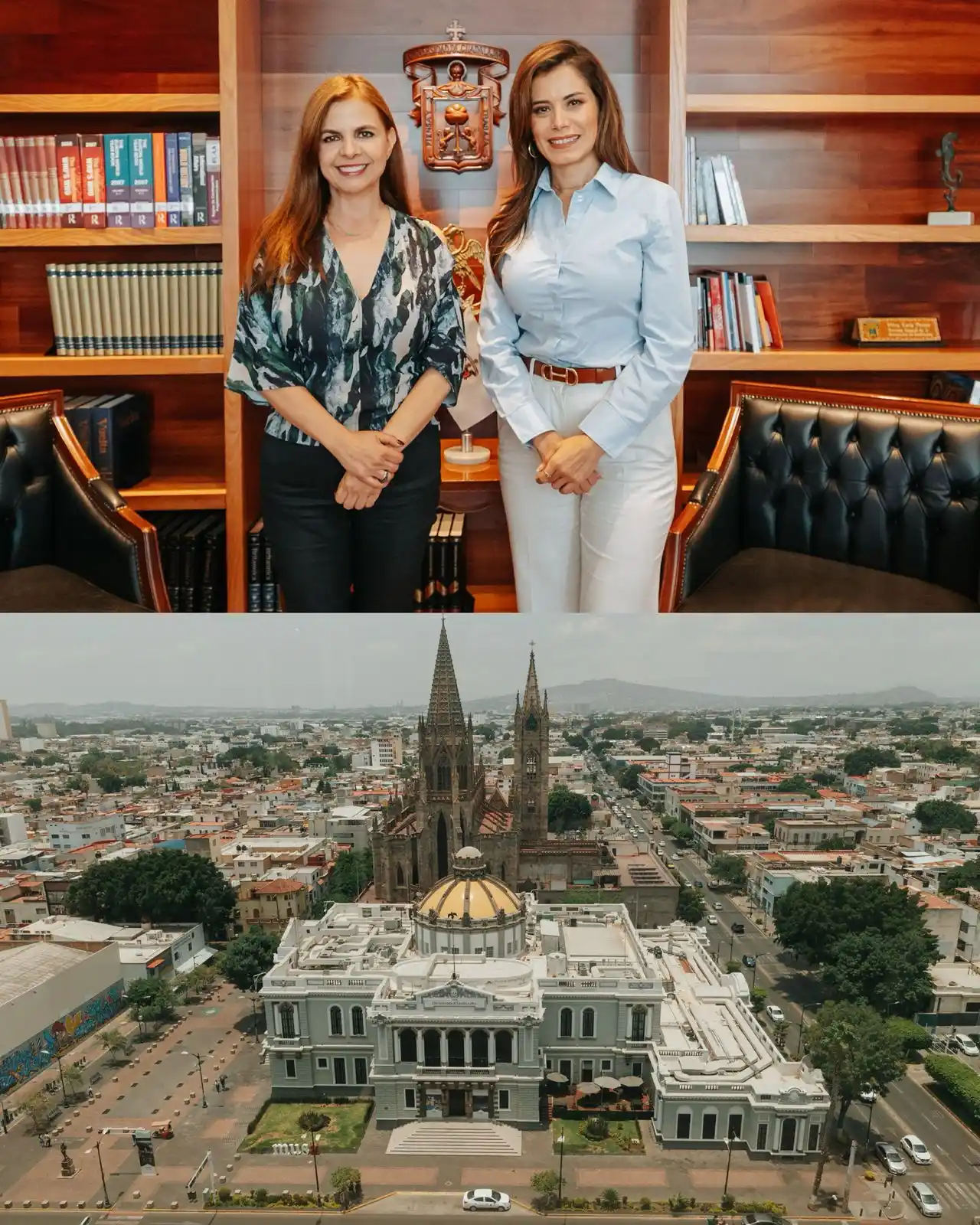 Image from Verónica Delgadillo: Fue un gusto reunirme con la primera Rectora de la Universidad de Guad...
