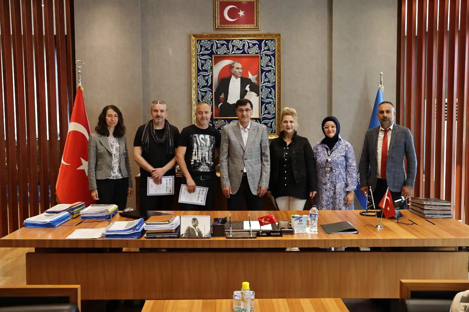 Image from T.C. Kütahya Belediyesi: 📢 Gönüllü Sanatçılarımıza Teşekkür Belgesi Takdimi Yapıldı 🙏🏻 ▫️Küt...
