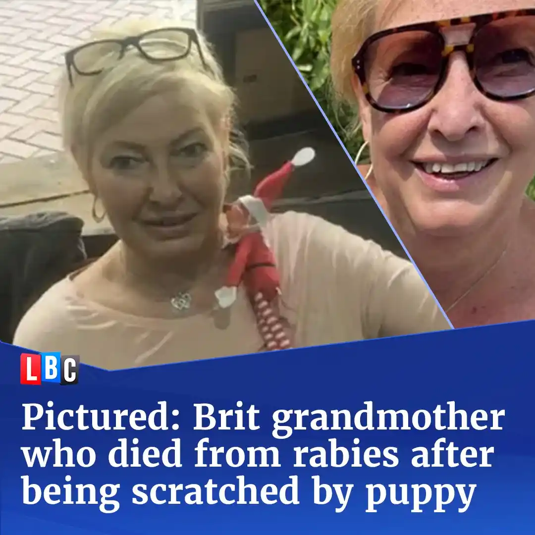 Image from LBC : Grandmother Yvonne Ford, 59, from Barnsley, fell ill two weeks ago and...