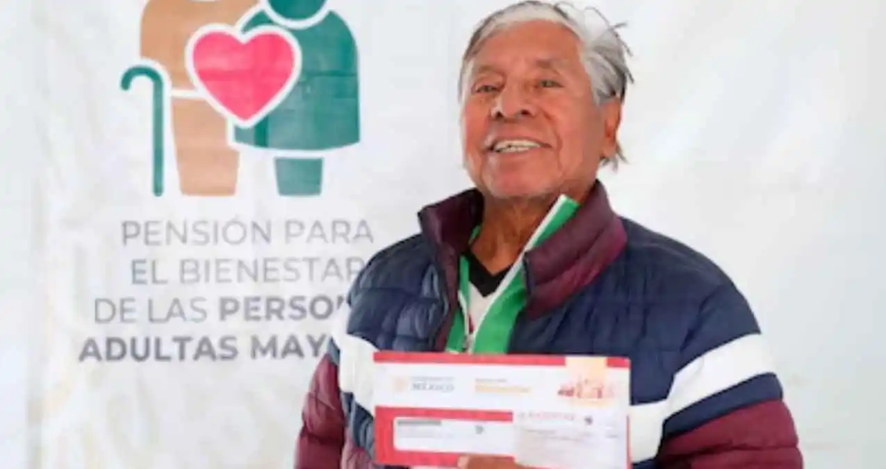 Image from Vox Populi Noticias: 🤔🤑👴🏻¿Habrá pago doble de la Pensión Bienestar 2025 en julio?  📌En...