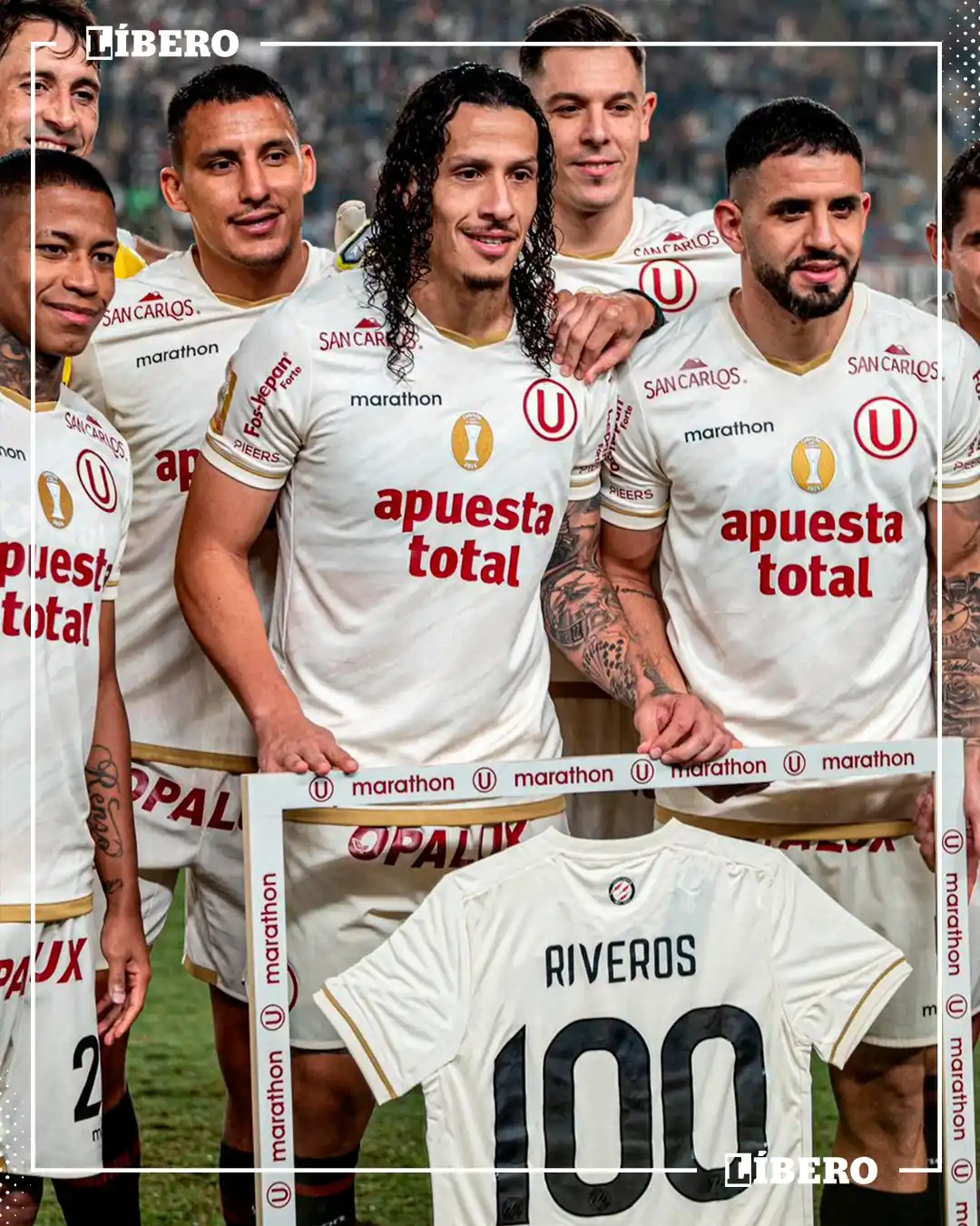 Image from Líbero: ¡𝐋𝐎𝐒 𝟏𝟎𝟎 𝐃𝐄 '𝐓𝐀𝐑𝐙𝐀́𝐍'! 💯🟡 Williams Riveros llegó al ce...