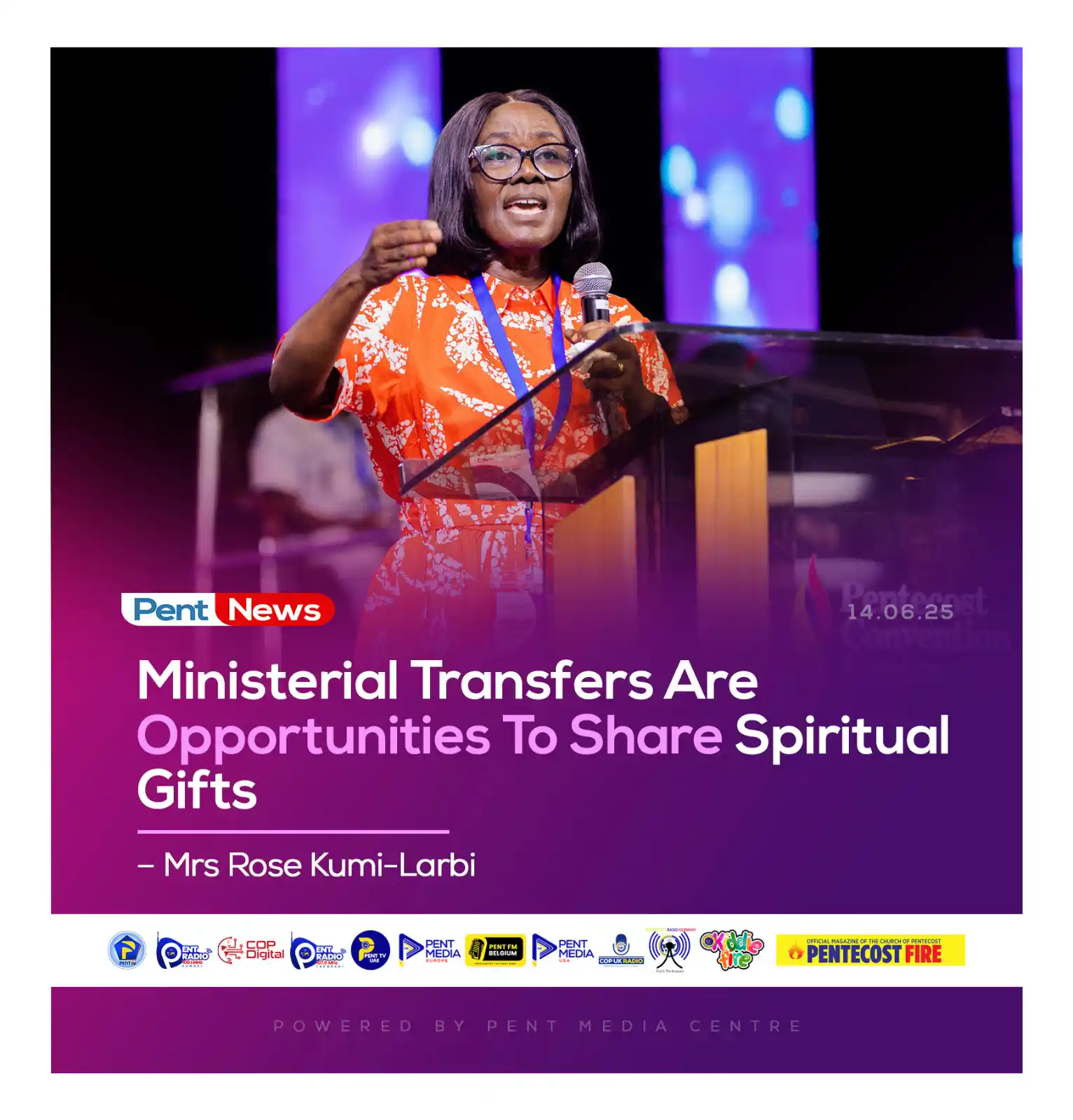 Image from THE CHURCH OF PENTECOST: Mrs Rose Dansoa Kumi-Larbi, wife of the Ashaiman Area Head and immedia...