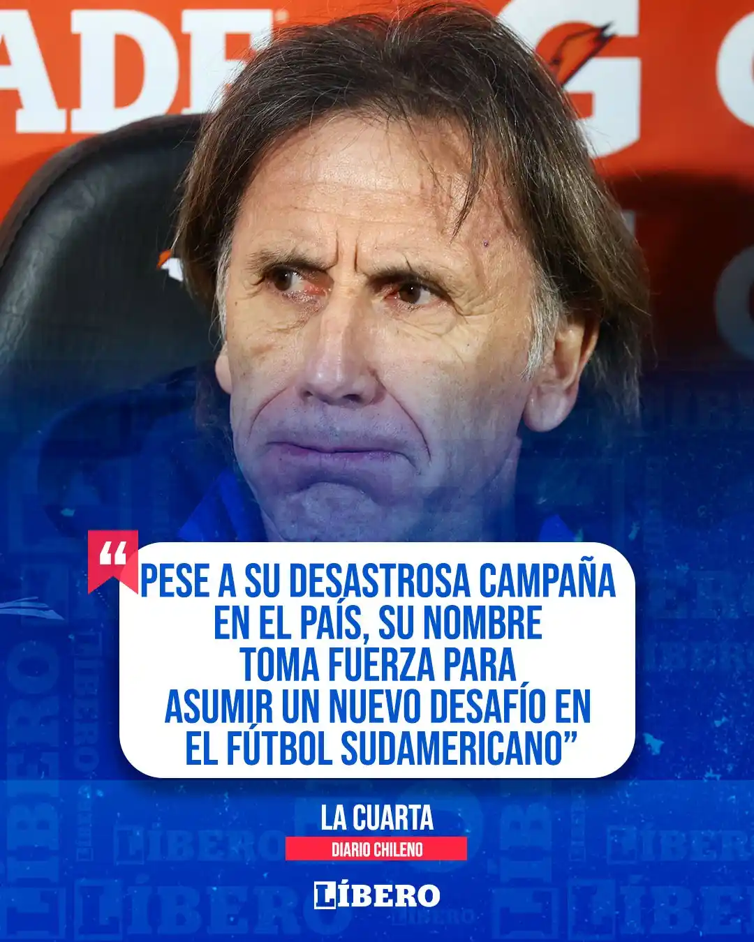 Image from Líbero: ¡𝗡𝗢 𝗟𝗢 𝗤𝗨𝗜𝗘𝗥𝗘𝗡 𝗩𝗘𝗥 𝗙𝗘𝗟𝗜𝗭! 📰👊  Prensa chilena sigu...