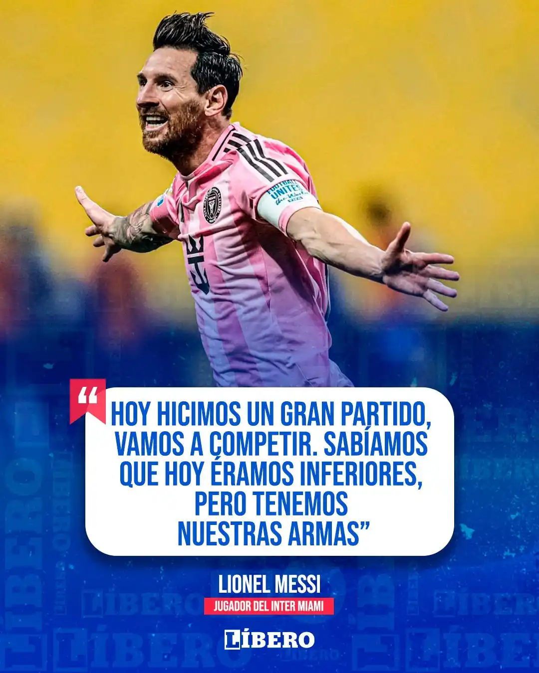 Image from Líbero: ¡𝗣𝗔𝗟𝗔𝗕𝗥𝗔 𝗗𝗘𝗟 𝗖𝗔𝗣𝗜𝗧𝗔́𝗡! 🫡  Luego de vencer por 2-1 al...
