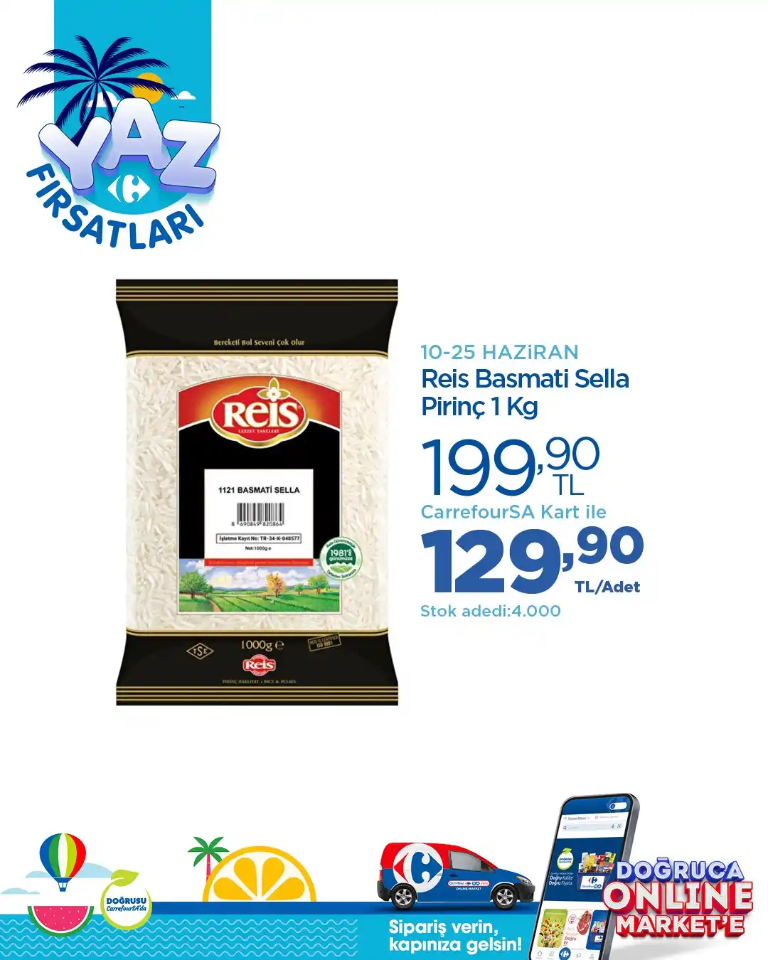 Image from CarrefourSA: Pirinçten bala, zeytinyağından fındık kremasına çeşit çeşit üründe fır...
