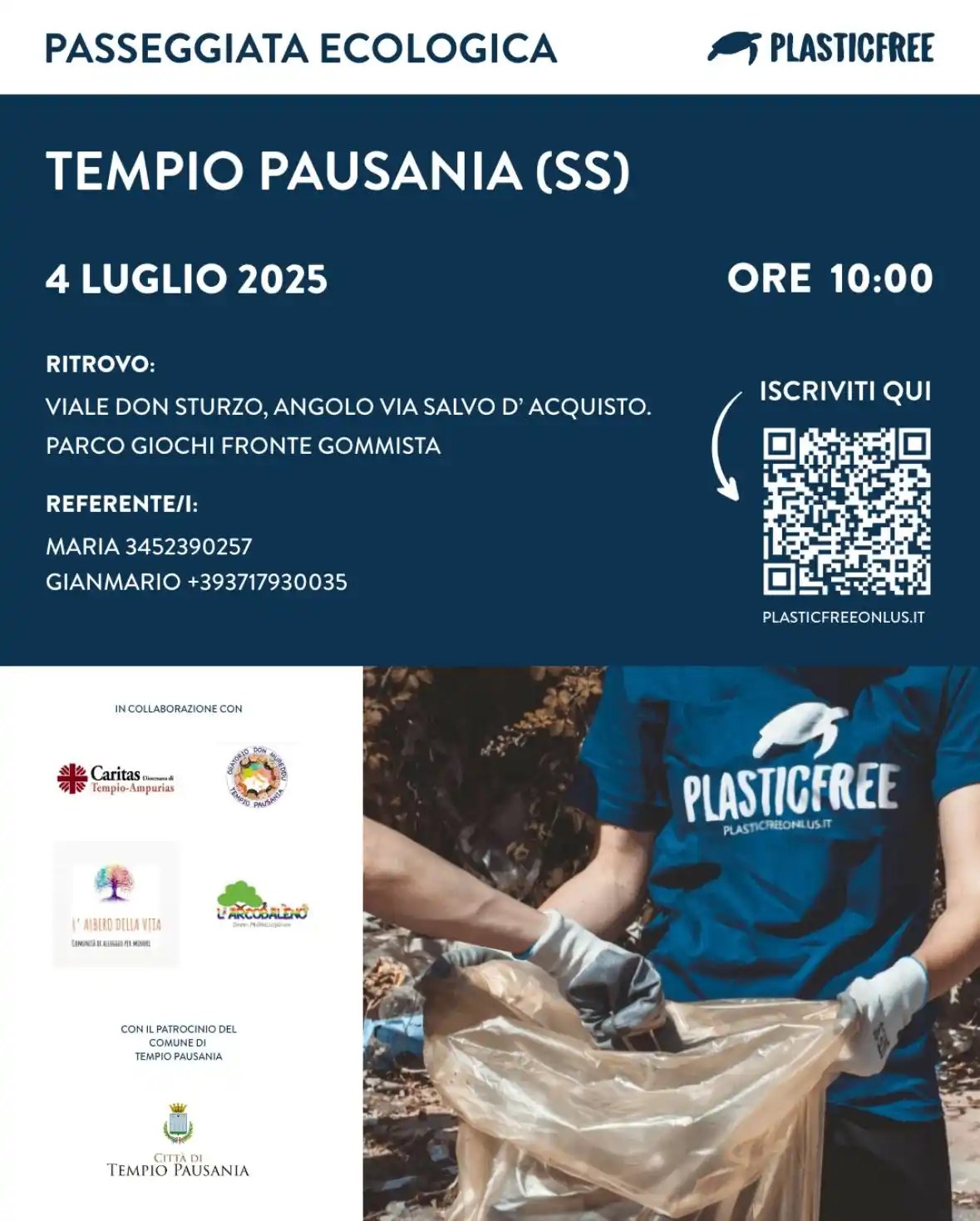 Image from ๐ฆ Cittร di Tempio Pausania: ๐ข ๐ฃ๐๐๐ฆ๐ง๐๐๐๐ฅ๐๐ | LA PASSEGGIATA ECOLOGICA DEL 4 LUGLIO ๐ฏ ...