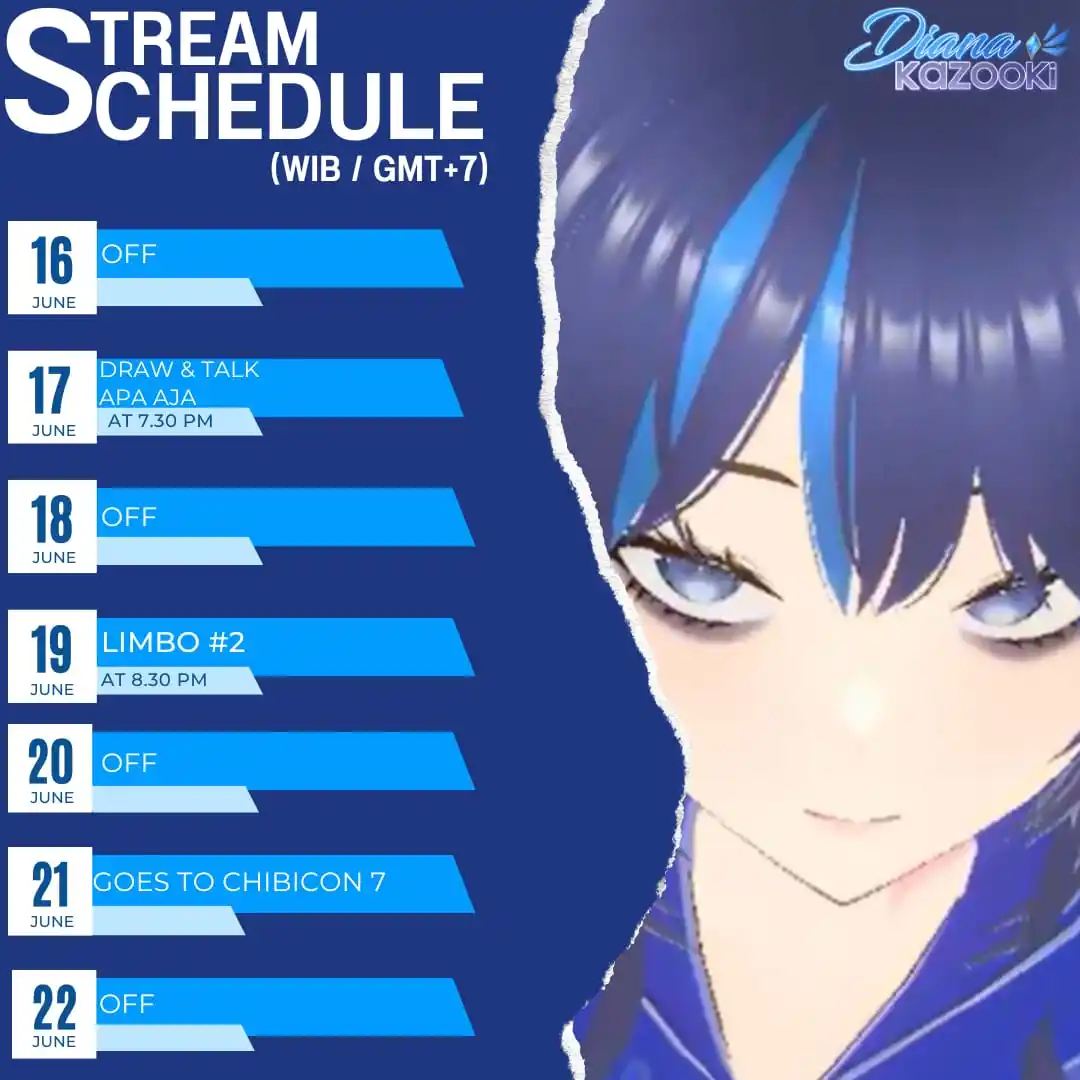 Image from Diana's Gallery: Selamat pagi, krucot💙 Berikut schedule untuk Minggu ini ya, memang kh...