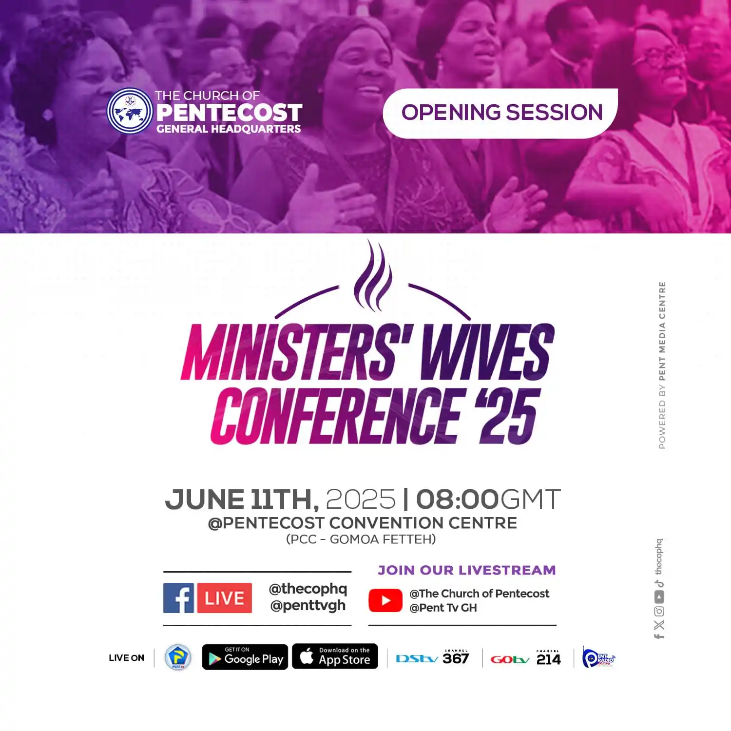 Image from THE CHURCH OF PENTECOST: The Opening Session of the maiden Ministers' Wives Conference 2025 com...