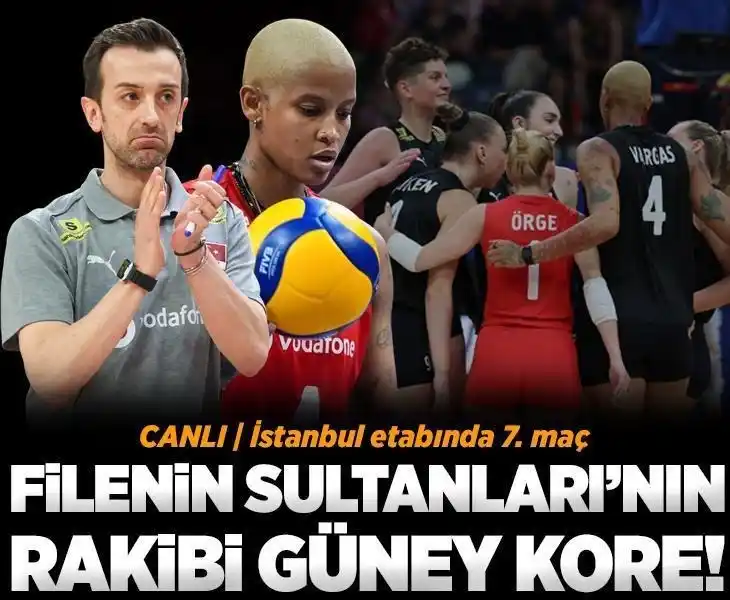 Image from Milliyet: 🇹🇷🏐 A Milli Kadın Voleybol Takımı, 2025 FIVB Milletler Ligi'nin (VN...