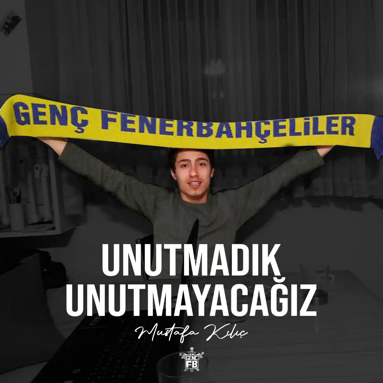 Image from Genç Fenerbahçeliler: Vefatının onuncu yılında Gaziantep GFB üyesi olan kardeşimiz,Mustafa K...