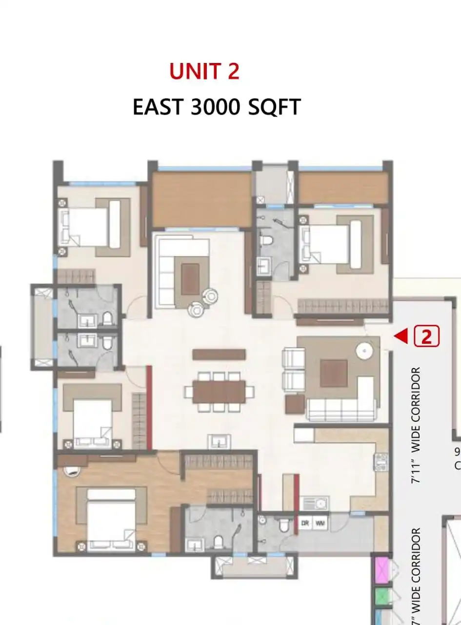 Image from ELIP PROPERTY: *3000sft flat for sale near google office*@ *KONDAPUR* One time paym...