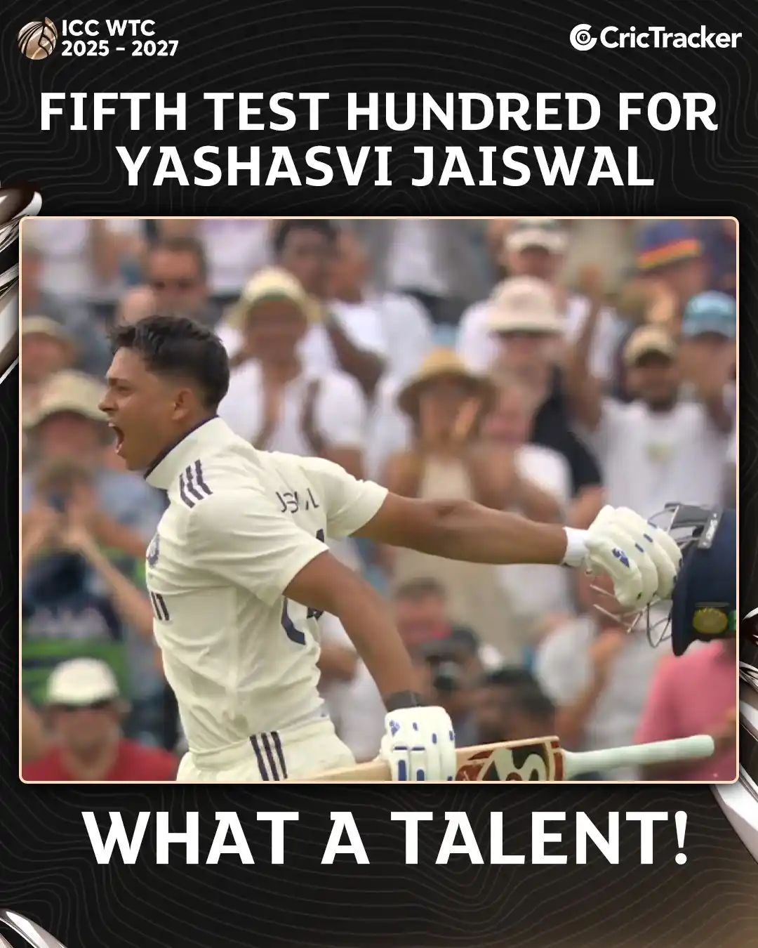 Image from CricTracker: A sensational talent emerging for Indian cricket🫡 📸: Jio Hotstar...