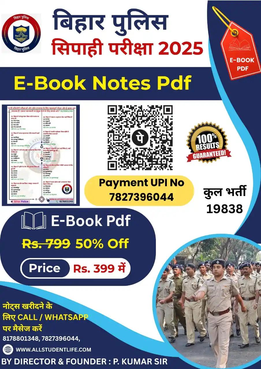 Image from Veer Kunwar Singh University, Ara (Bihar) VKSU: *बिहार पुलिस सिपाही भर्ती (19,838) परीक्षा की तैयारी कर रहे छात्रों के...