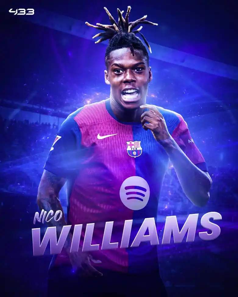 Image from GOAL RUSH HQ: 🚨 𝐁𝐑𝐄𝐀𝐊𝐈𝐍𝐆: Barcelona want to complete the signing of Nico Wi...