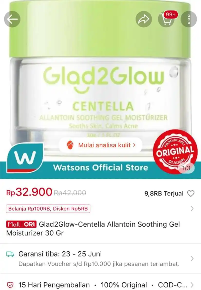 Image from shopee finds #barangmurah🎀: Cepetttt moist g2g https://s.shopee.co.id/4AoMiZLeOA...