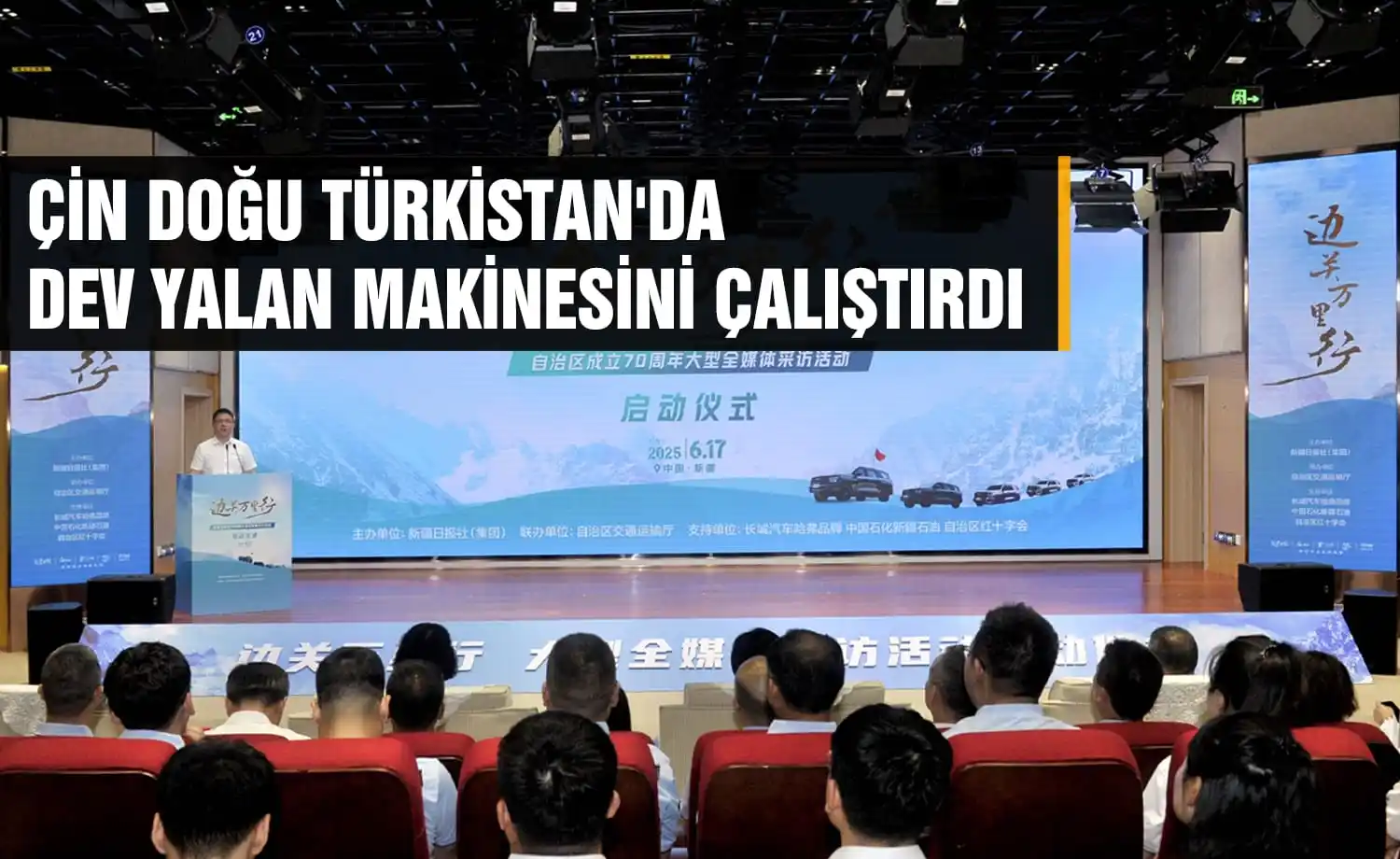 Image from Istiqlal Türkçe: ÇİN DOĞU TÜRKİSTAN'DA DEV YALAN MAKİNESİNİ ÇALIŞTIRDI Çin, Doğu Türkis...