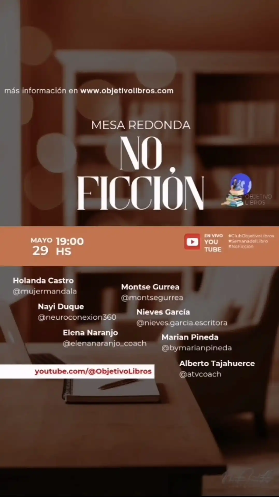 Image from Tu Dosis de Motivación e Inspiración Diaria 💎: El día del apagón tuvimos que aplazar la mesa redonda de Libros de no ...