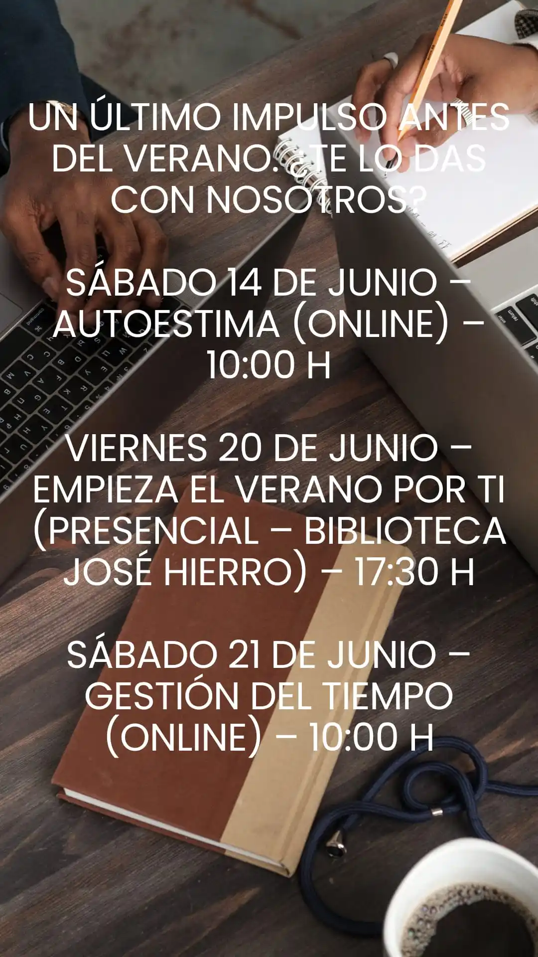Image from Tu Dosis de Motivación e Inspiración Diaria 💎: Este junio, crecemos juntos Te propongo un espacio para parar, recone...