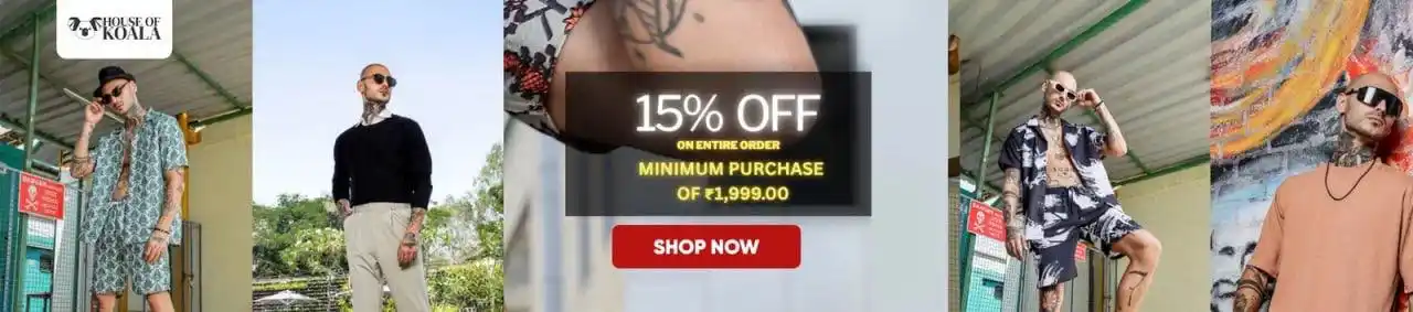 Image from Mynaa: 👕 House Of Koala MEGA SALE is LIVE! 🔥 Upto 80% OFF + Extra 15% OFF ...