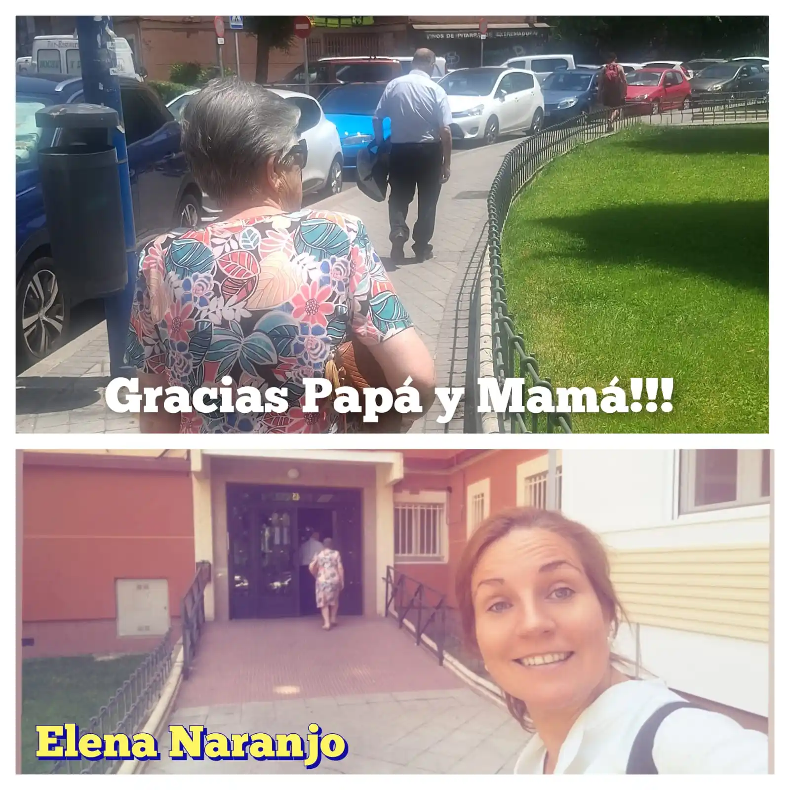 Image from Tu Dosis de Motivación e Inspiración Diaria 💎: Hoy los vi caminar delante de mí. Mi padre. Mi madre. Ya mayores. Más ...