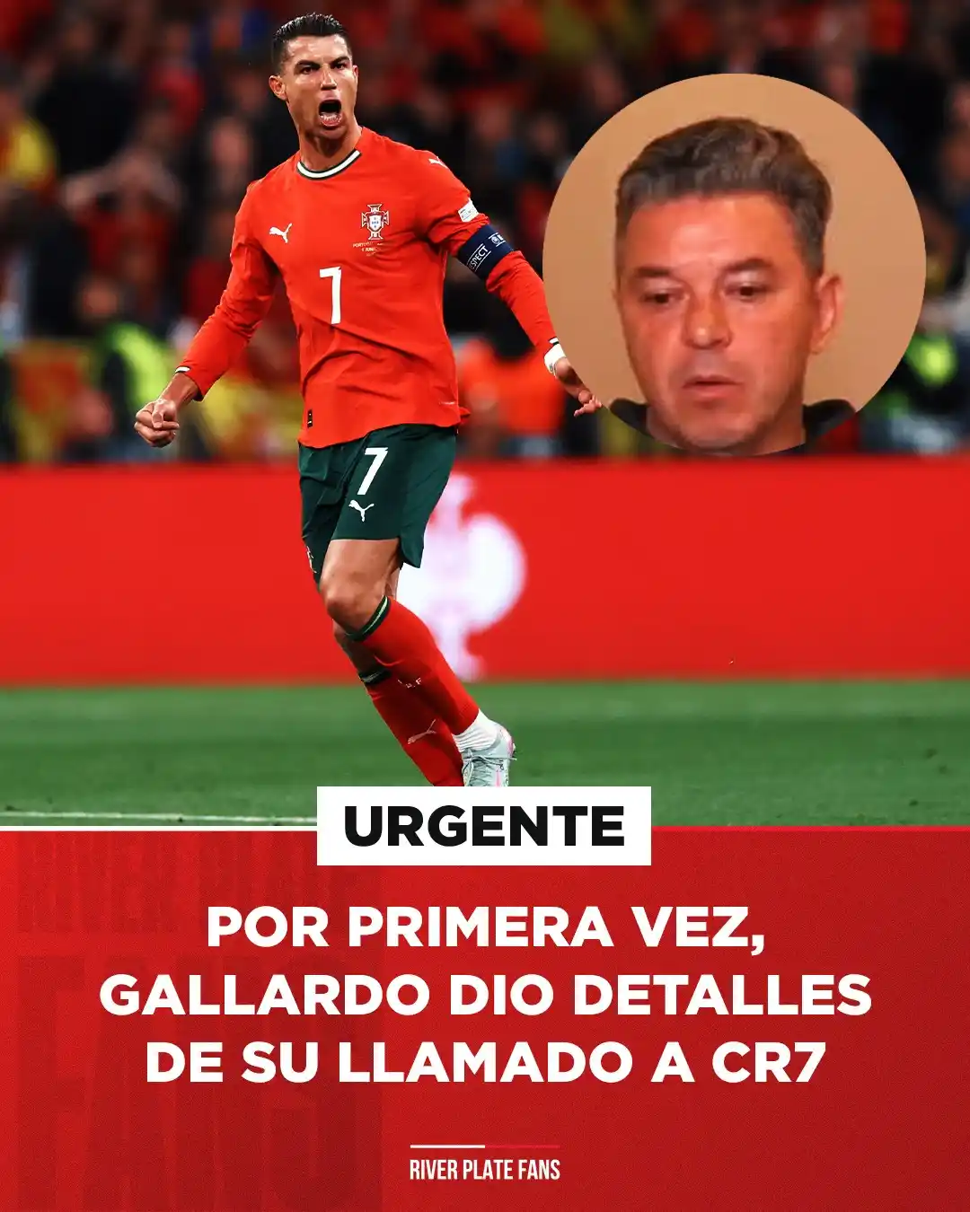 Image from River Plate Fans: 🚨🚨 https://go.bolavip.com/xMlSZC Hace unos minutos, en ESPN, Gallar...