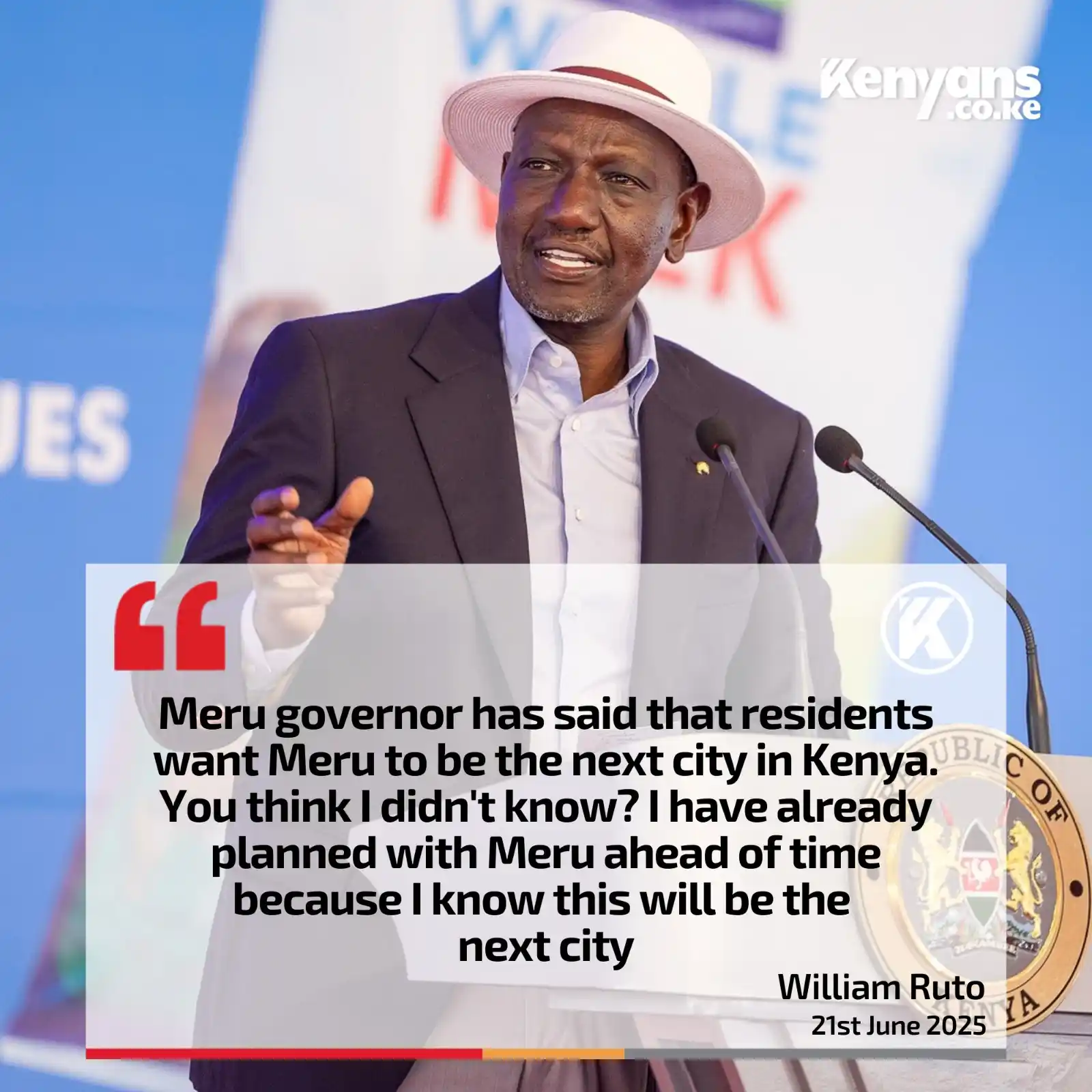 Image from Kenyans.co.ke: I have already planned with Meru ahead of time because I know this wil...