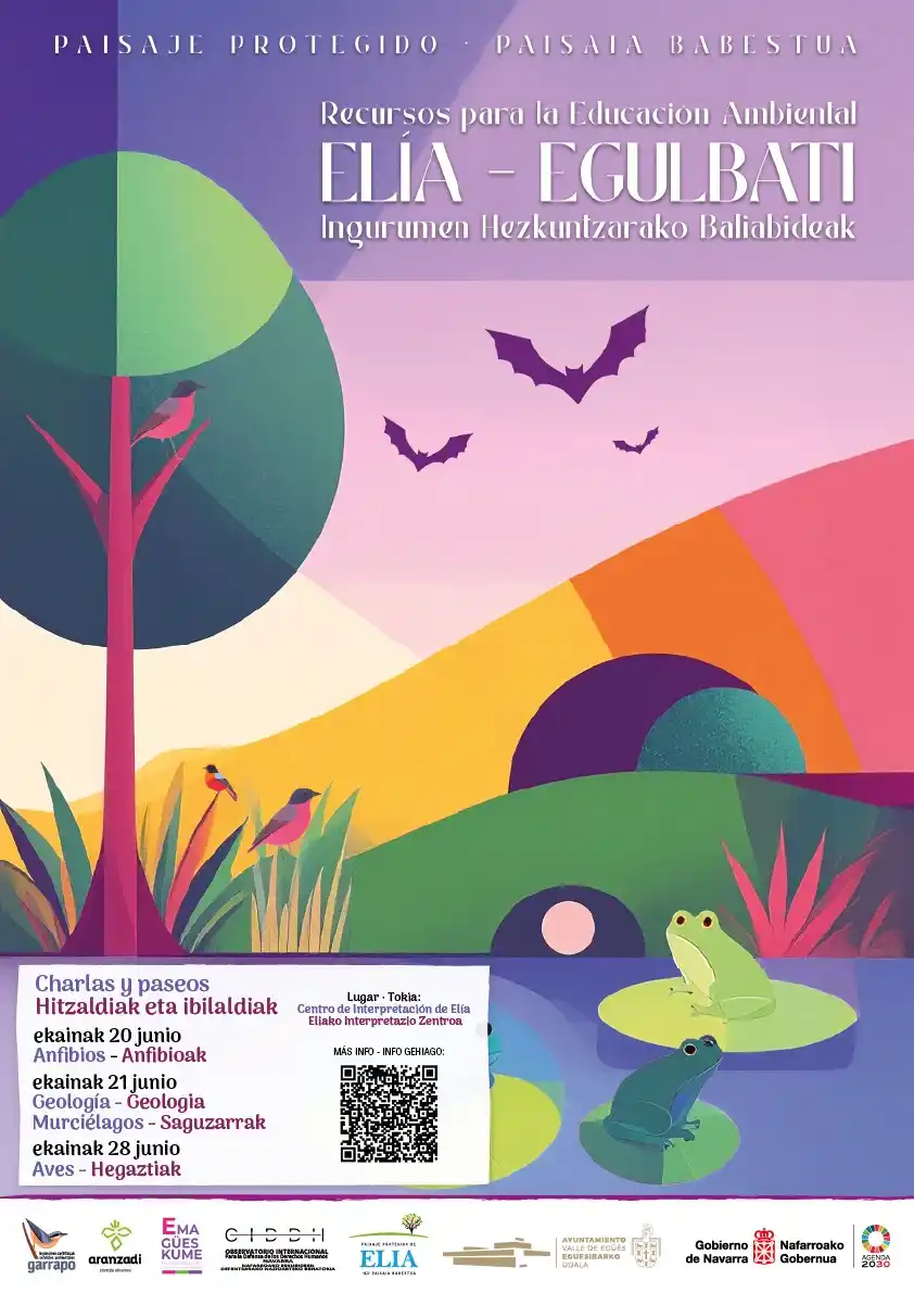 Image from Información Municipal / Udal-informazioa: JORNADAS DE EDUCACIÓN AMBIENTAL EN ELÍA-EGULBATI  Este junio, el Centr...
